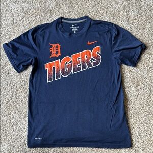 Nike Tigers Navy Blue T-Shirt